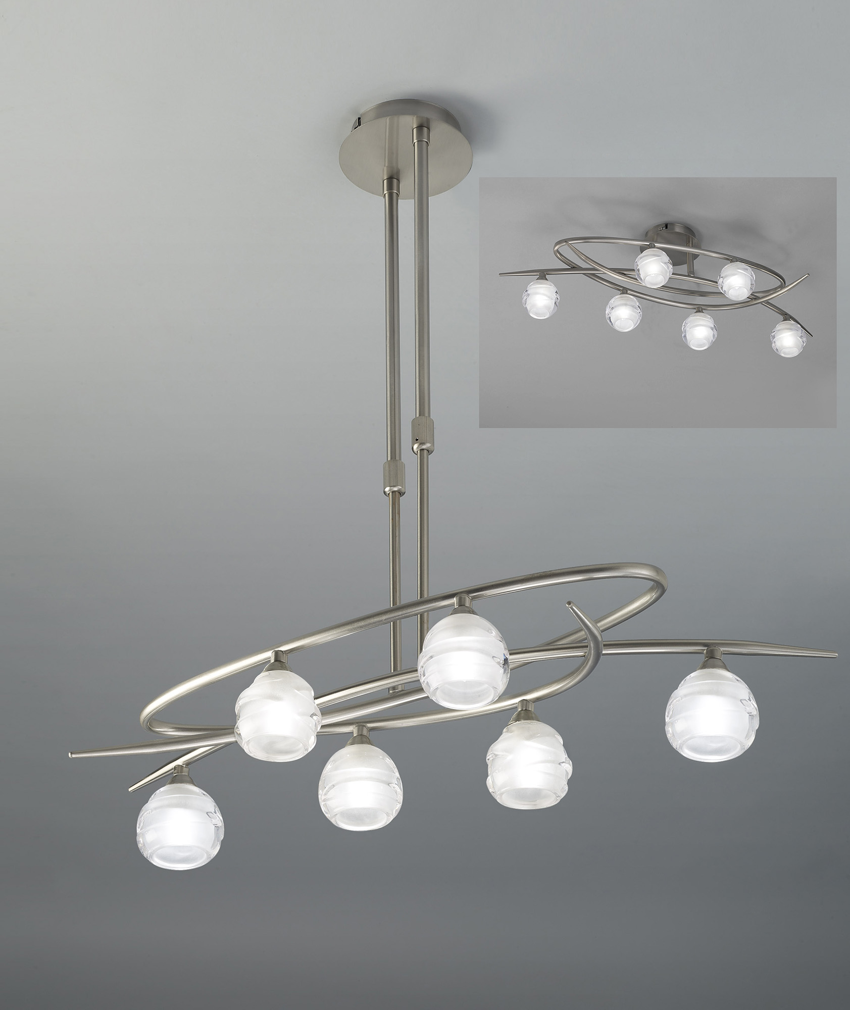 Loop SN Ceiling Lights Mantra Contemporary Ceiling Lights